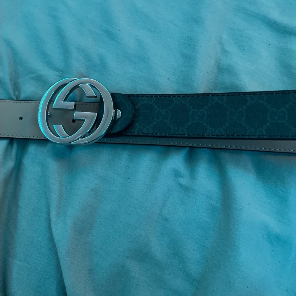 Black Gucci Belt